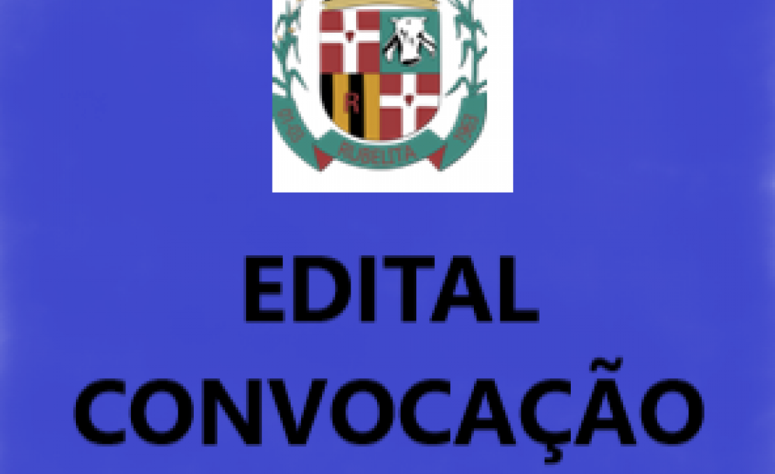 Edital Convocação