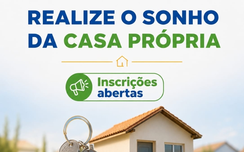 Inscrições para o Programa Minha Casa, Minha Vida seguem abertas em Rubelita